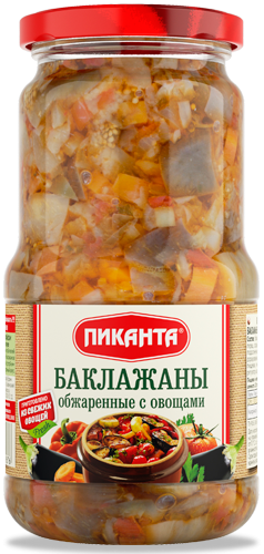 Баклажаны Пиканта 520гр в ассортименте